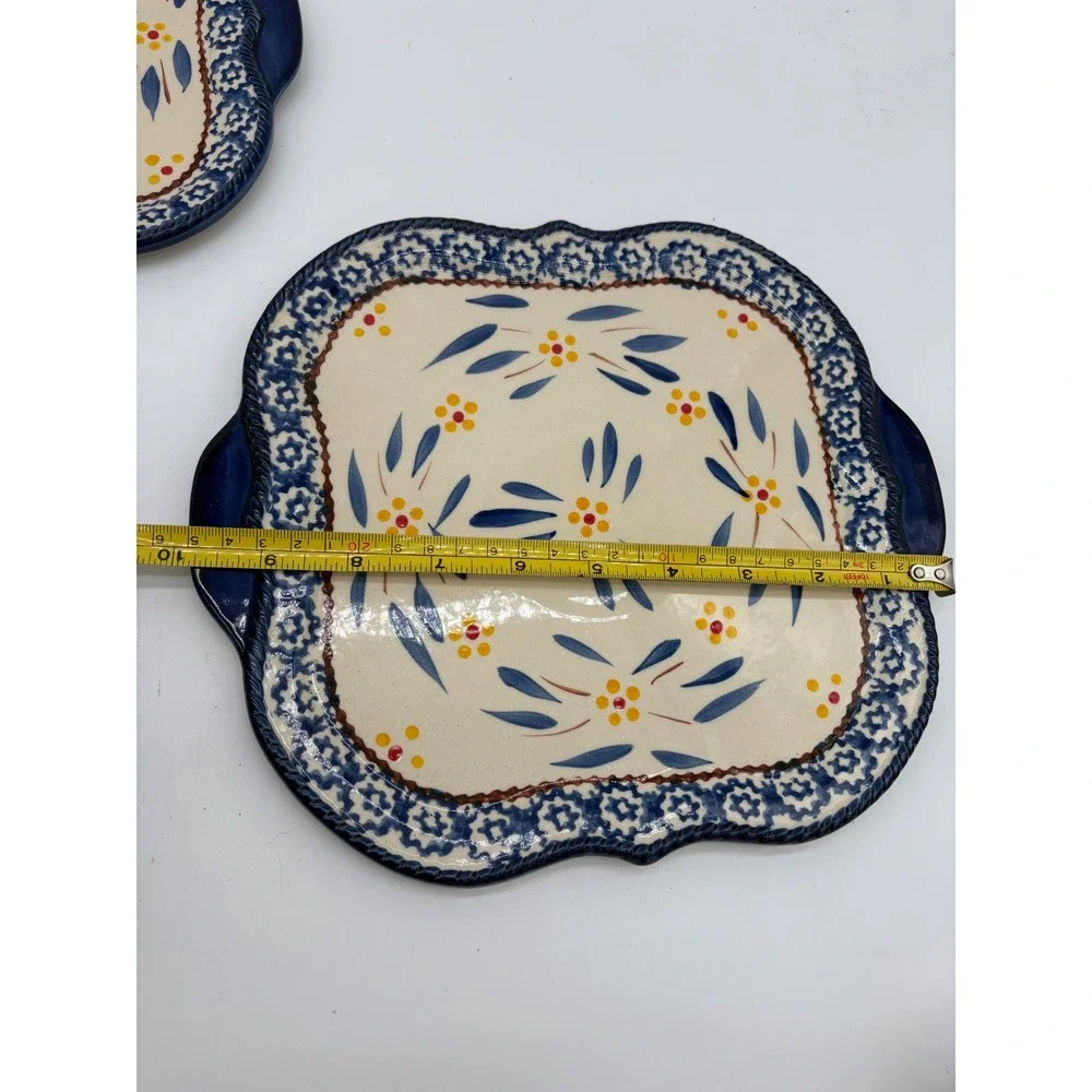 Vintage kitchen Temp-tations Bakeware Set Old World Ceramic 9pc casserole